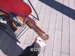 15'' FQH BARS #406 THE American Saddlery western Barrel saddle USA