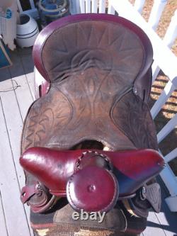 15'' FQH BARS #406 THE American Saddlery western Barrel saddle USA