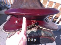 15'' FQH BARS #406 THE American Saddlery western Barrel saddle USA
