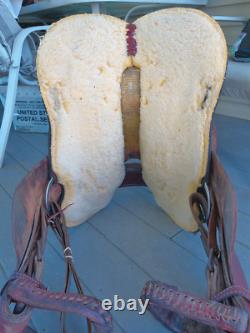 15'' FQH BARS #406 THE American Saddlery western Barrel saddle USA