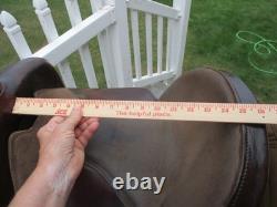 15'' FULL QH big horn #250 Brown leather & cordura western Barrel/trail saddle