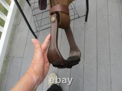 15'' FULL QH big horn #250 Brown leather & cordura western Barrel/trail saddle