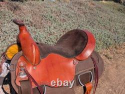 15 Fabtron Lady Trail Western Saddle Used Condition