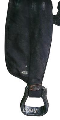 15 Fabtron Western Roping Trail Riding Saddle Black Grain Special Order 7111-S