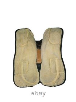 15 Fabtron Western Roping Trail Riding Saddle Black Grain Special Order 7111-S