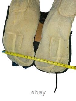 15 Fabtron Western Roping Trail Riding Saddle Black Grain Special Order 7111-S