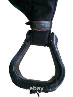 15 Fabtron Western Roping Trail Riding Saddle Black Grain Special Order 7111-S