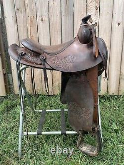 15 Fallis Balanced Ride Western Saddle