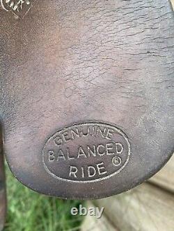 15 Fallis Balanced Ride Western Saddle