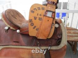 15'' Fqh Bars #822 The American Saddlery Western Barrel Saddle USA