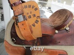 15'' Fqh Bars #822 The American Saddlery Western Barrel Saddle USA