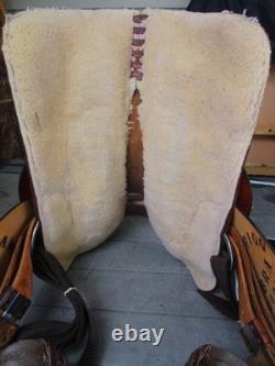 15'' Fqh Bars #822 The American Saddlery Western Barrel Saddle USA