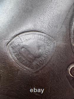 15 HEREFORD TEX TAN Western RANCH / Trail Horse Saddle Top Quality