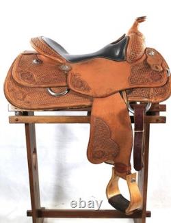 15 HR HUD ROBERTS SIGNATURE SERIES Reining Western Saddle FQHB Used