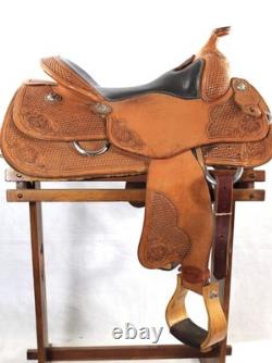 15 HR HUD ROBERTS SIGNATURE SERIES Reining Western Saddle FQHB Used