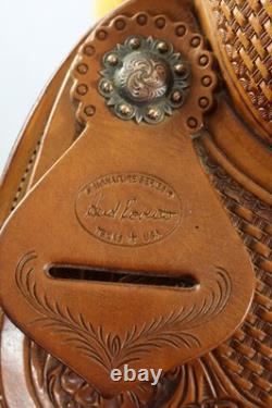15 HR HUD ROBERTS SIGNATURE SERIES Reining Western Saddle FQHB Used