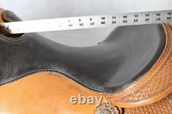 15 HR HUD ROBERTS SIGNATURE SERIES Reining Western Saddle FQHB Used