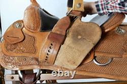 15 HR HUD ROBERTS SIGNATURE SERIES Reining Western Saddle FQHB Used