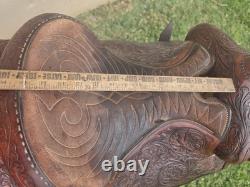 15 Hereford Textan Of Yoakum, TX Roping Or Ranch Western Saddle