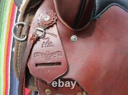 15'' High Horse 6910 Lockhart Western Trail Saddle Sqh Leather & Cordura