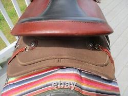 15'' High Horse 6910 Lockhart Western Trail Saddle Sqh Leather & Cordura