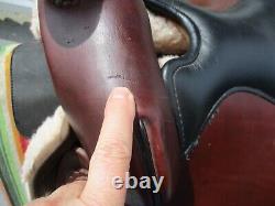 15'' High Horse 6910 Lockhart Western Trail Saddle Sqh Leather & Cordura