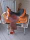 15'' High Horse 9212 Circle Y Western Trail Saddle Sqh Leather