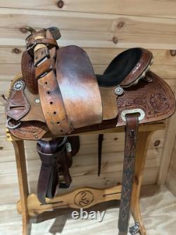 15 Hud Roberts HR Saddlery Barrel Racing Western Saddle