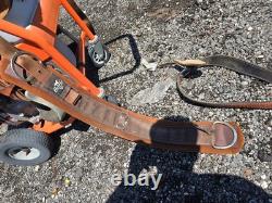 15 Inch Complete Western Show Saddle Withbreast Collar & Spurs