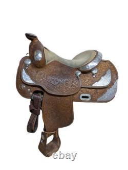 15 Inch Used Broken Horn Saddlery Western Show Saddle 1102-11646
