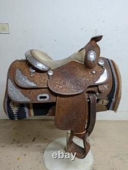 15 Inch Used Broken Horn Saddlery Western Show Saddle 1102-11646