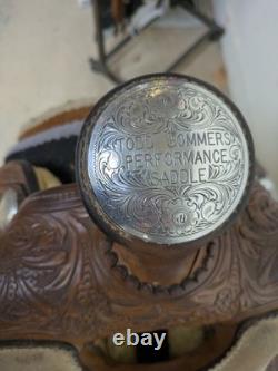 15 Inch Used Broken Horn Saddlery Western Show Saddle 1102-11646
