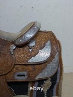 15 Inch Used Broken Horn Saddlery Western Show Saddle 1102-11646