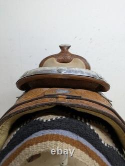 15 Inch Used Broken Horn Saddlery Western Show Saddle 1102-11646
