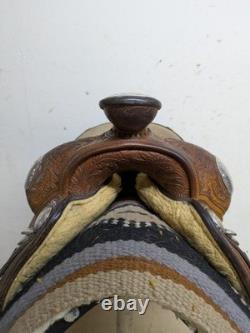 15 Inch Used Broken Horn Saddlery Western Show Saddle 1102-11646