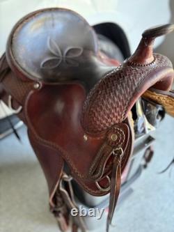 15 Inch Used Courts Western Trail Saddle
