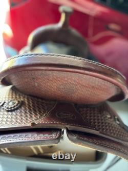 15 Inch Used Courts Western Trail Saddle