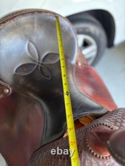 15 Inch Used Courts Western Trail Saddle