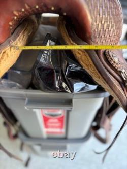 15 Inch Used Courts Western Trail Saddle