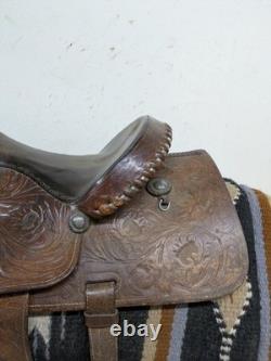 15 Inch Used Ozark Leather Co. Western Pleasure Saddle 1019-10618