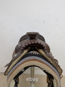 15 Inch Used Ozark Leather Co. Western Pleasure Saddle 1019-10618