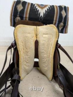 15 Inch Used Reinsman Western Trail Saddle 896-8656