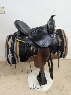 15 Inch Used Synergist Western Trail Saddle 1051-11082