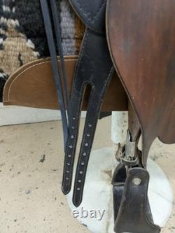 15 Inch Used Synergist Western Trail Saddle 1051-11082