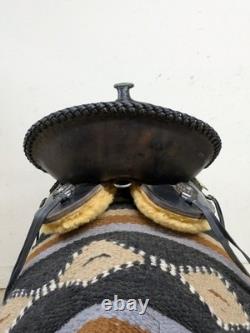 15 Inch Used Synergist Western Trail Saddle 1051-11082
