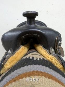 15 Inch Used Synergist Western Trail Saddle 1051-11082