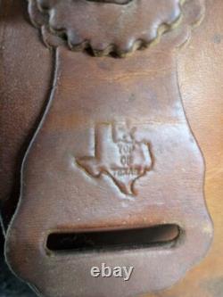 15 Inch Used Top of Texas Western Ranch Saddle 92-9552