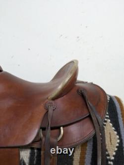 15 Inch Used Top of Texas Western Ranch Saddle 92-9552