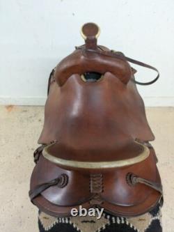 15 Inch Used Top of Texas Western Ranch Saddle 92-9552