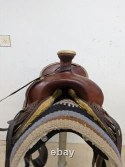 15 Inch Used Top of Texas Western Ranch Saddle 92-9552